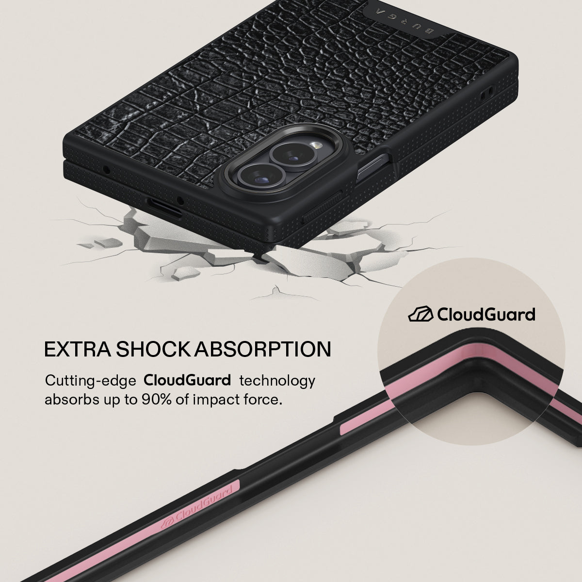 Reaper's Touch - Snakeskin Samsung Galaxy Z Fold 8 Case