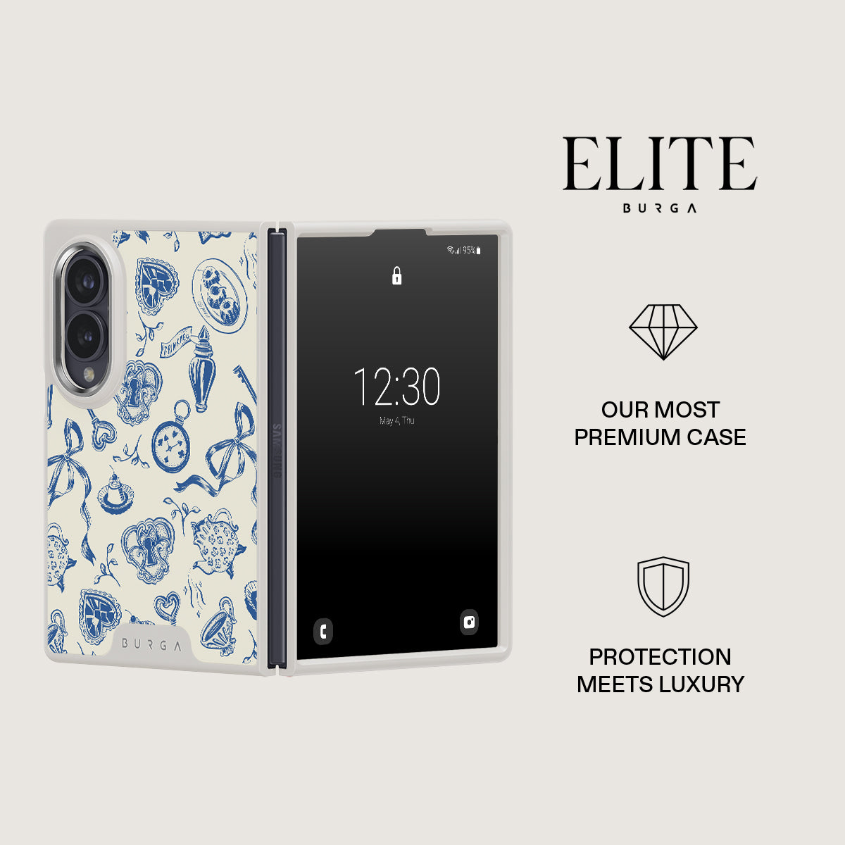 Tea Party - Samsung Galaxy Z Fold 8 Case