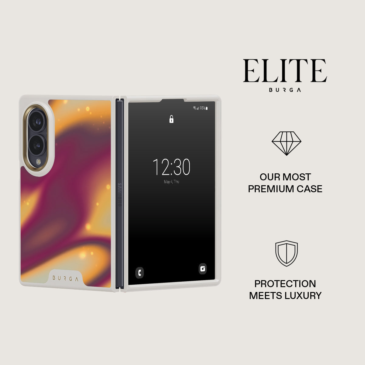 Twin Flame - Samsung Galaxy Z Fold 8 Case