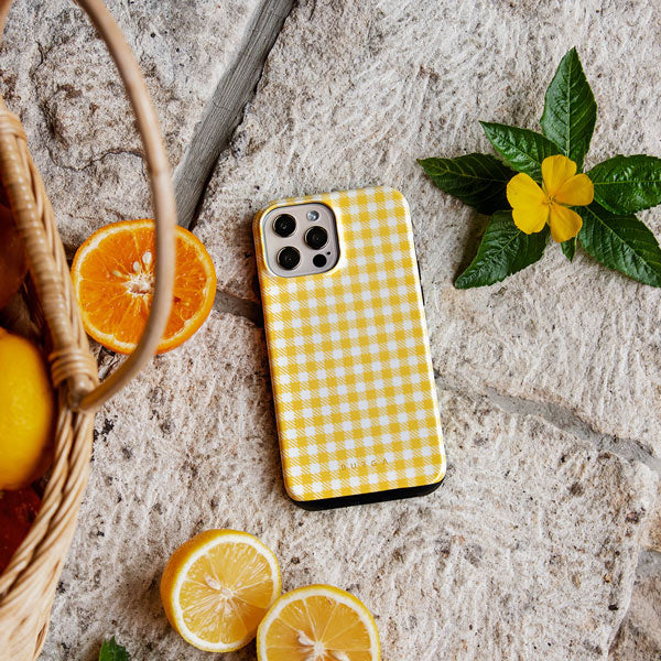 Tuscan Sun - Yellow Plaid Xiaomi 17 Case