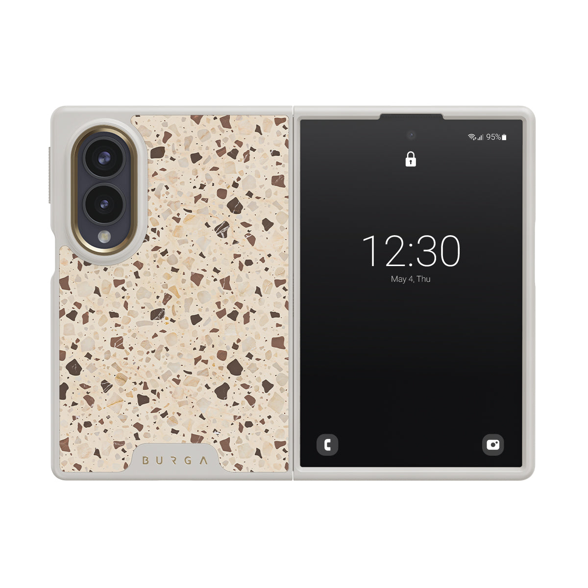 Distant Noise - Terazzo Samsung Galaxy Z Fold 8 Case