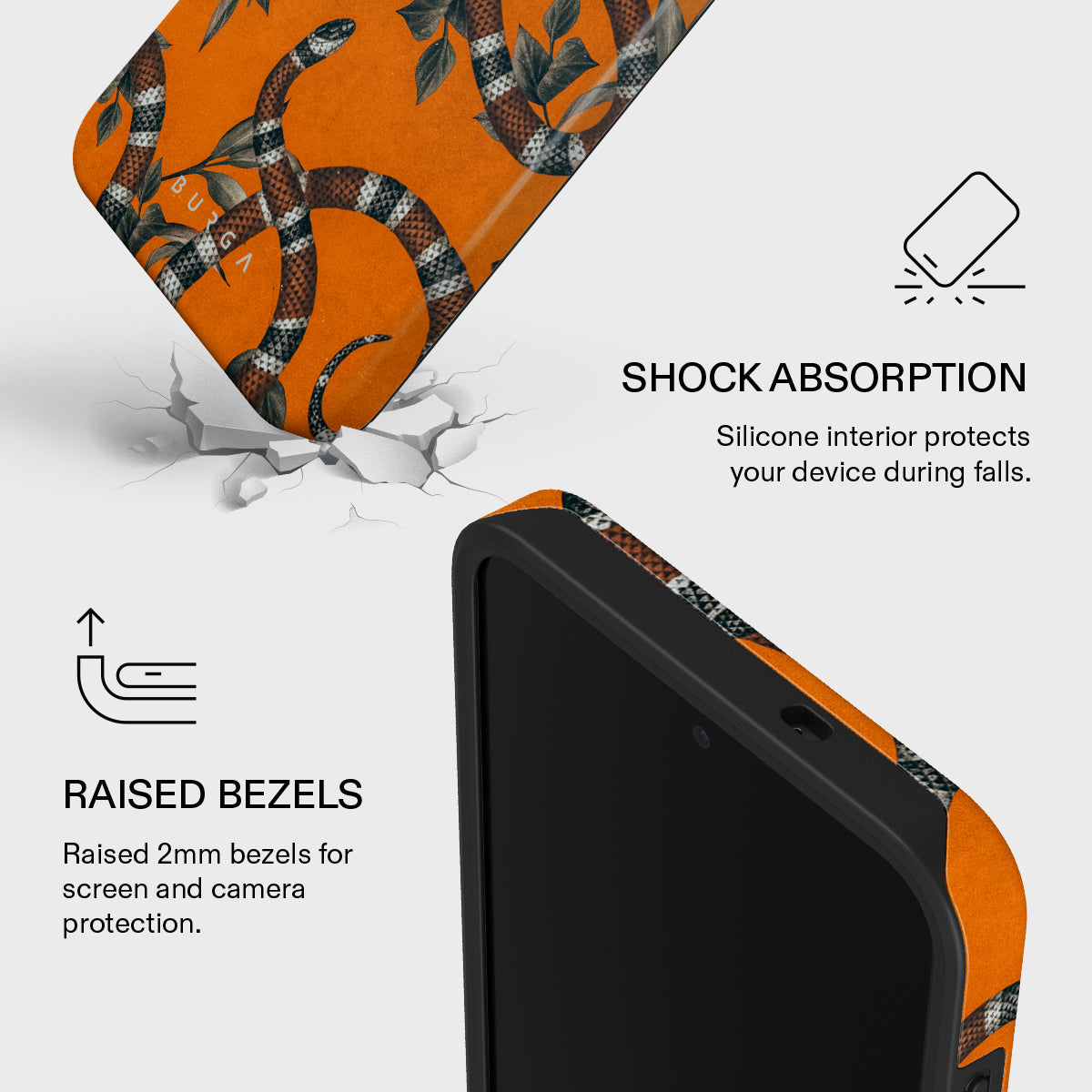 Bitter Apricot - Snake Samsung Galaxy S26 FE Case