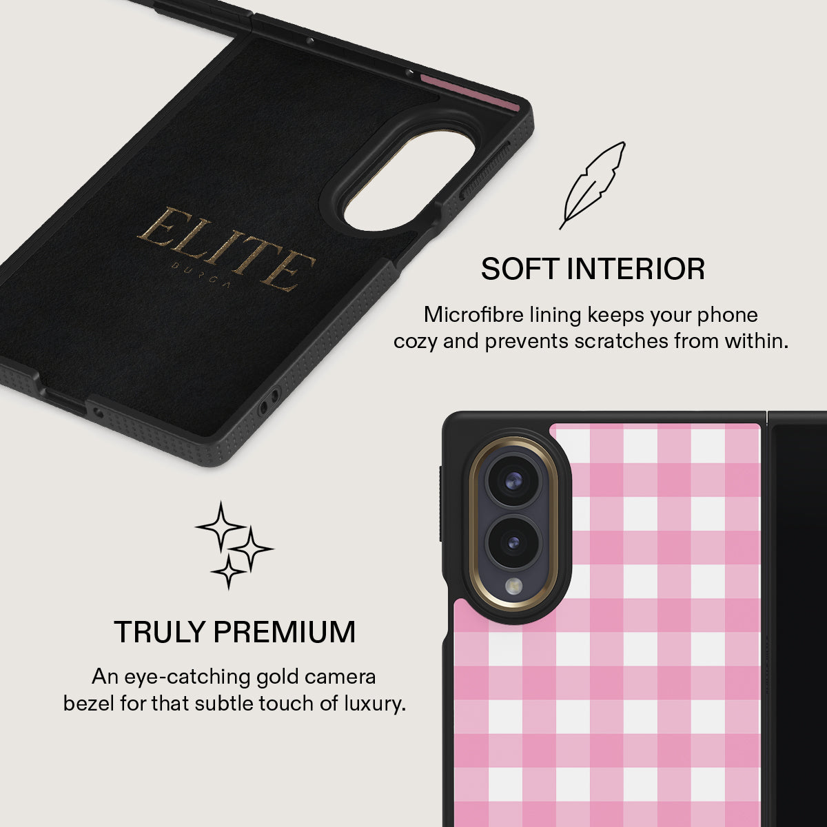 Think Pink - Samsung Galaxy Z Fold 8 Case