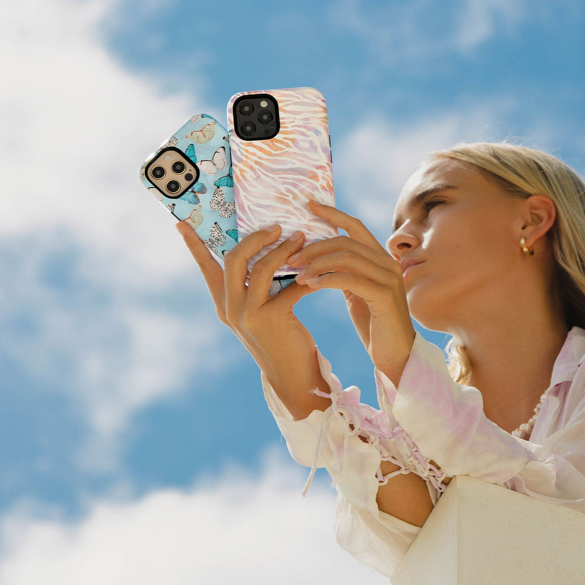 Sultry July - Zebra Samsung Galaxy S26 FE Case