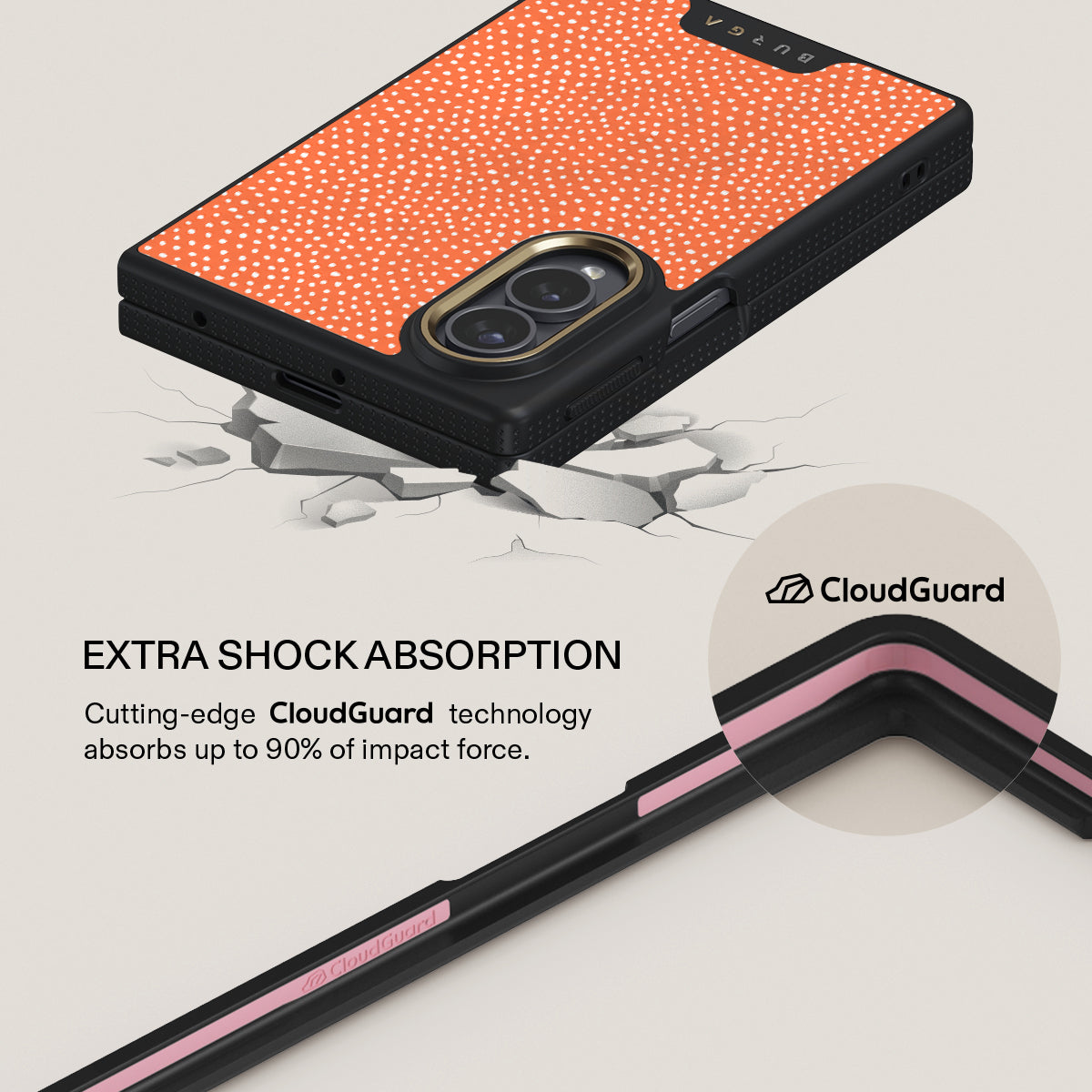 Vintage Edition - Spots Samsung Galaxy Z Fold 8 Case